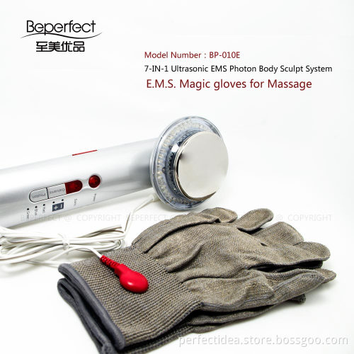 BP-010E 7 IN 1 EMS Cellulite massager body slimming machine